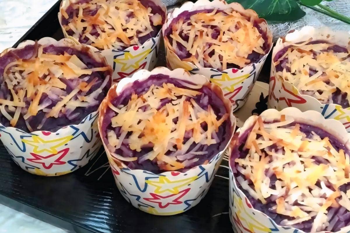Resep Muffin Ubi Ungu tanpa Tepung dan Gula, Anti Gagal!