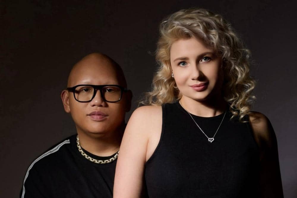 Jacob Batalon dan Veronica Leahov