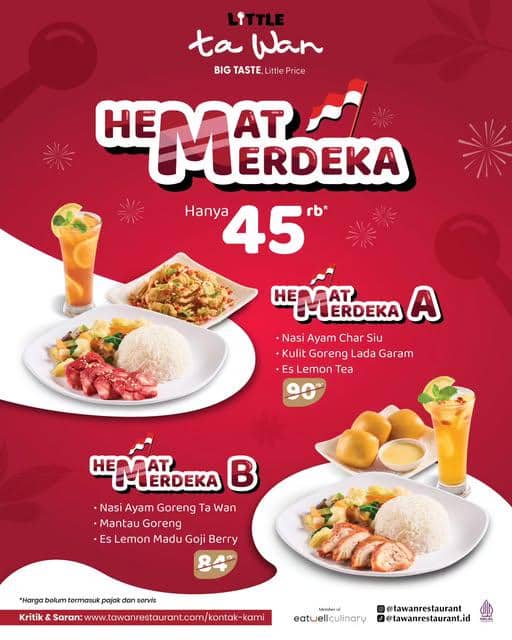 Promo Makanan dan Minuman Agustus 2026 di Jakarta