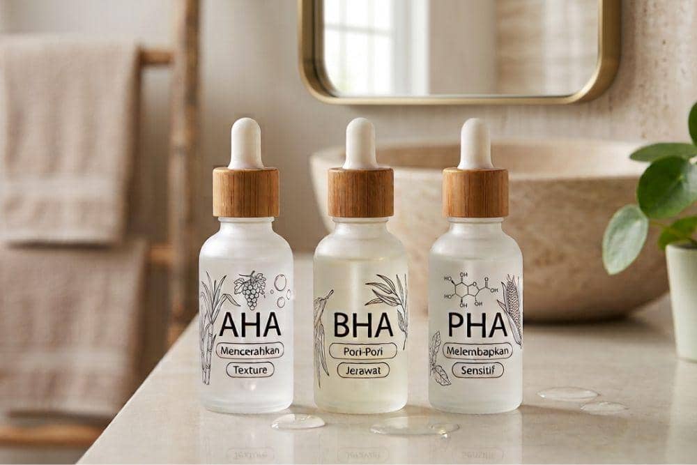 Perbedaan AHA, BHA, dan PHA