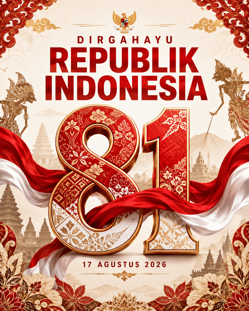 Poster HUT RI ke-81
