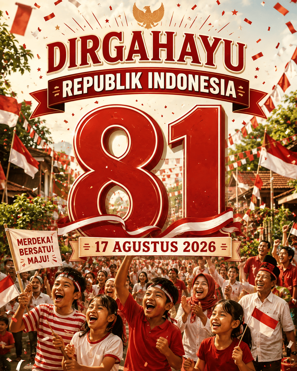 Poster HUT RI ke-81