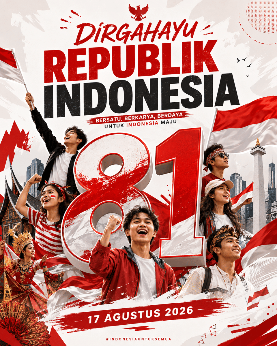 Poster HUT RI ke-81