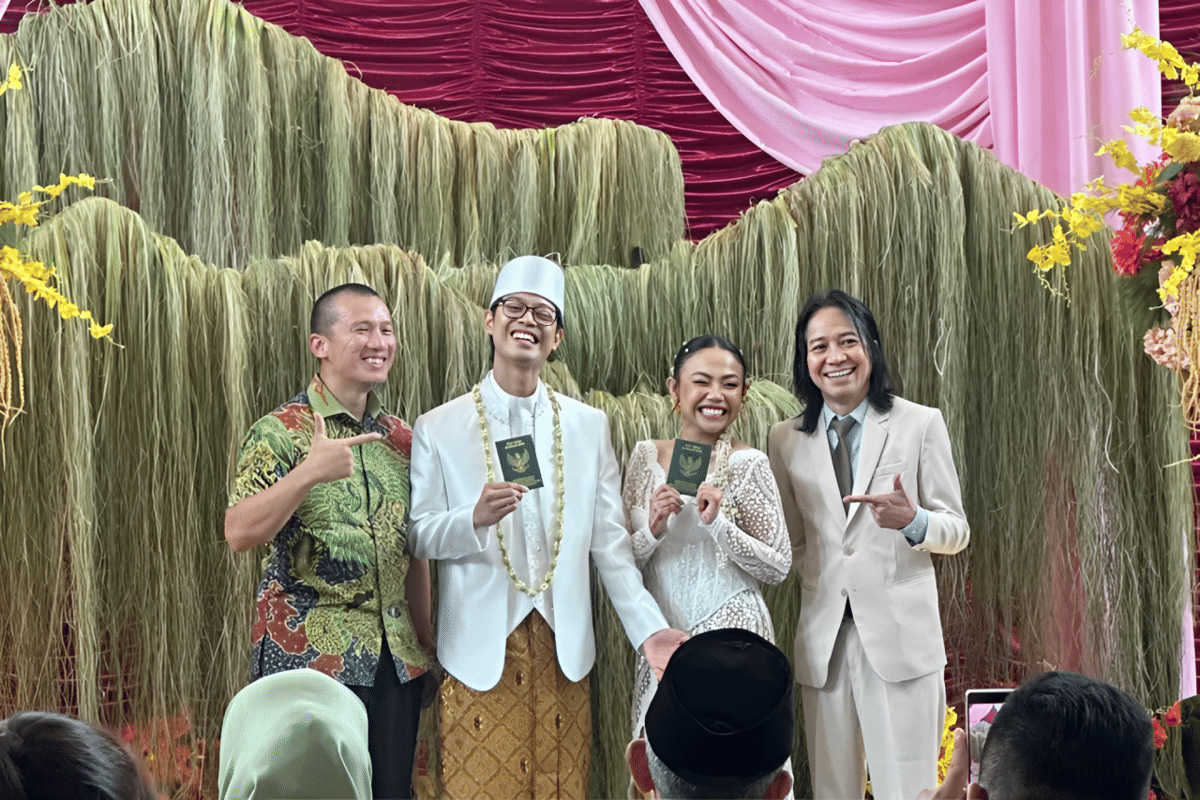 Aulion dan Pila Novila Resmi Menikah