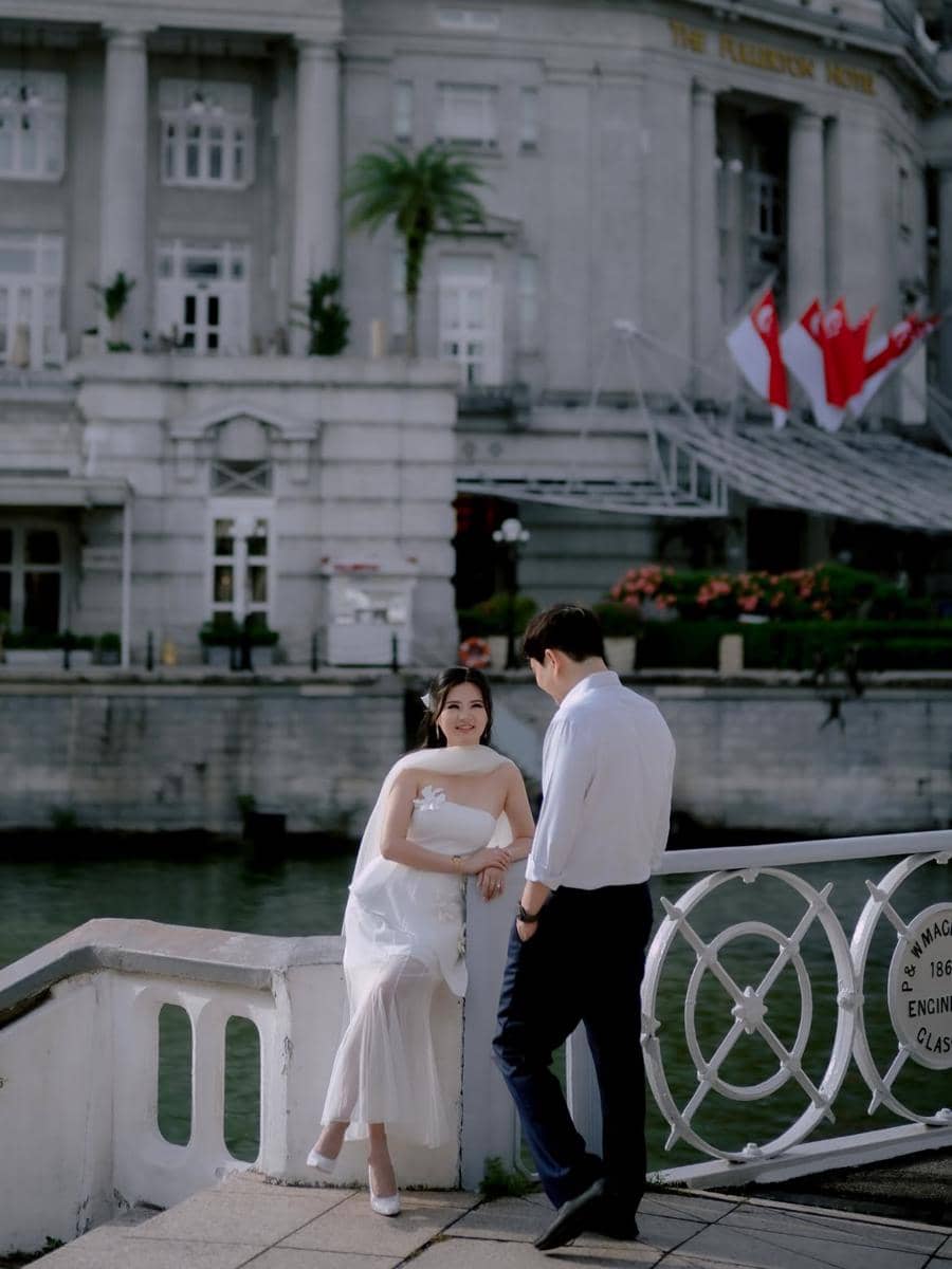 Potret Pre-Wedding Felicia Tissue dan Kekasih
