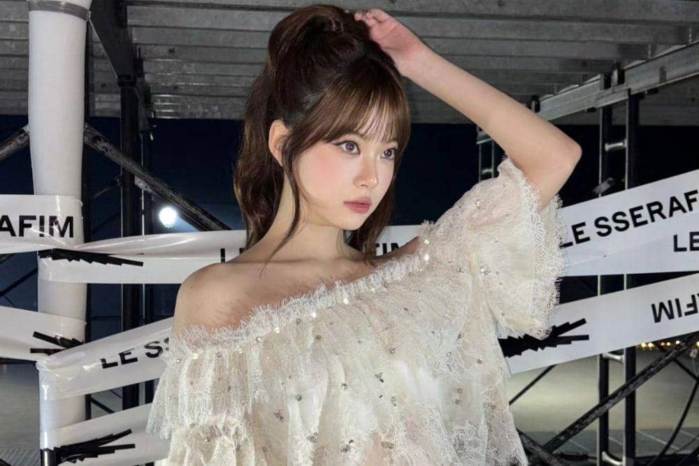 Intip Ponytail Look Hong Eunchae 'LE SSERAFIM' yang Simpel tapi Stylish