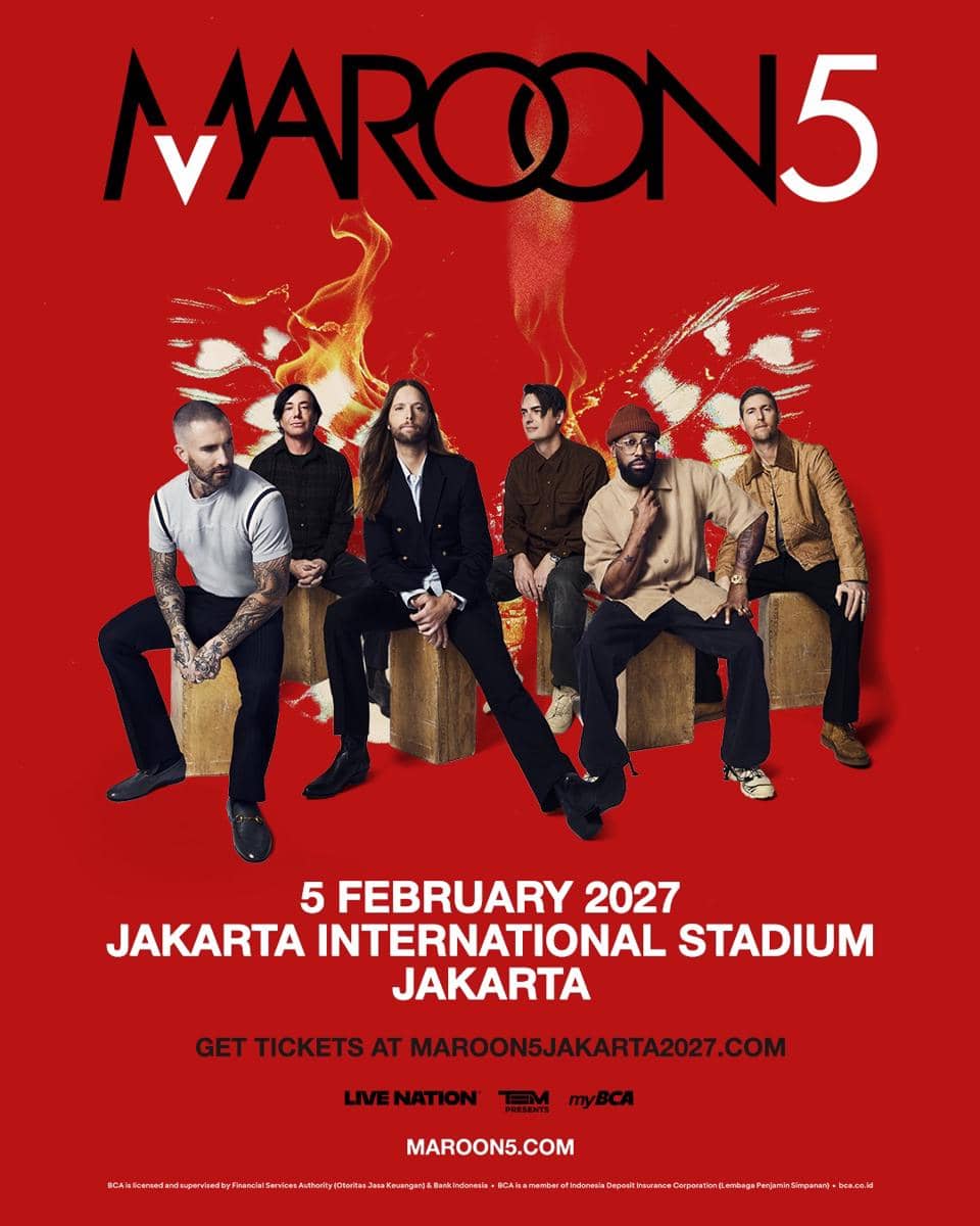 harga tiket konser Maroon 5 Jakarta 2027