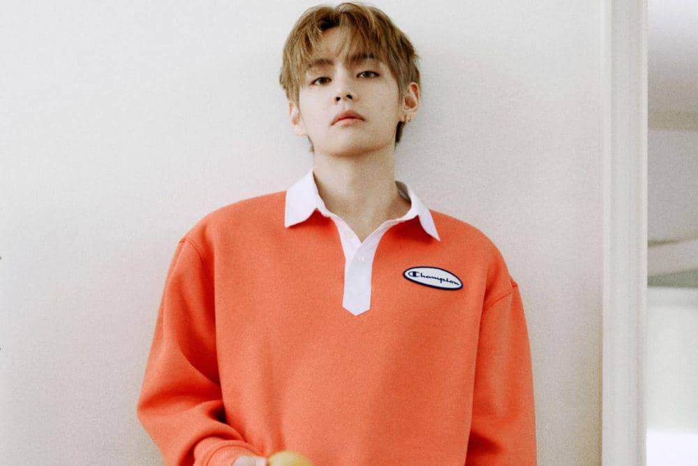 V 'BTS' Jadi Wajah Baru Champion, Tampil dengan Gaya Casual yang Personal