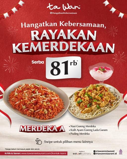 Promo Makanan dan Minuman Agustus 2026 di Bandung