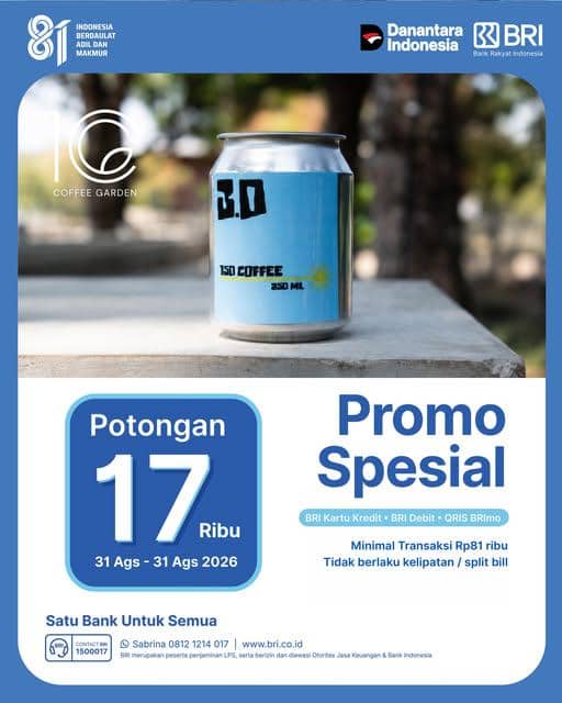 Promo Makanan dan Minuman Agustus 2026 di Bandung