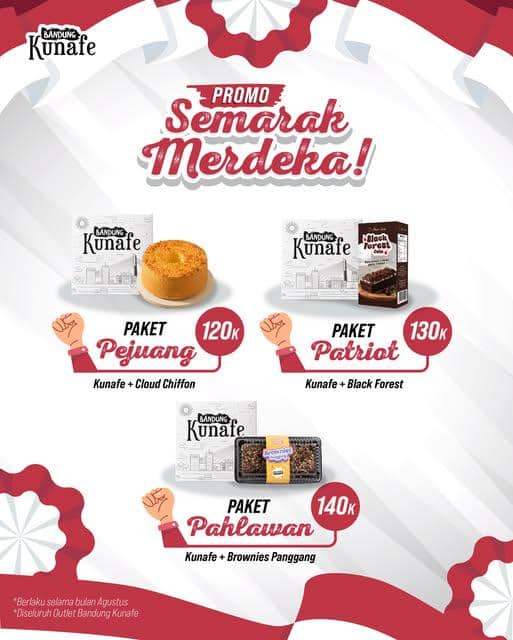 Promo Makanan dan Minuman Agustus 2026 di Bandung