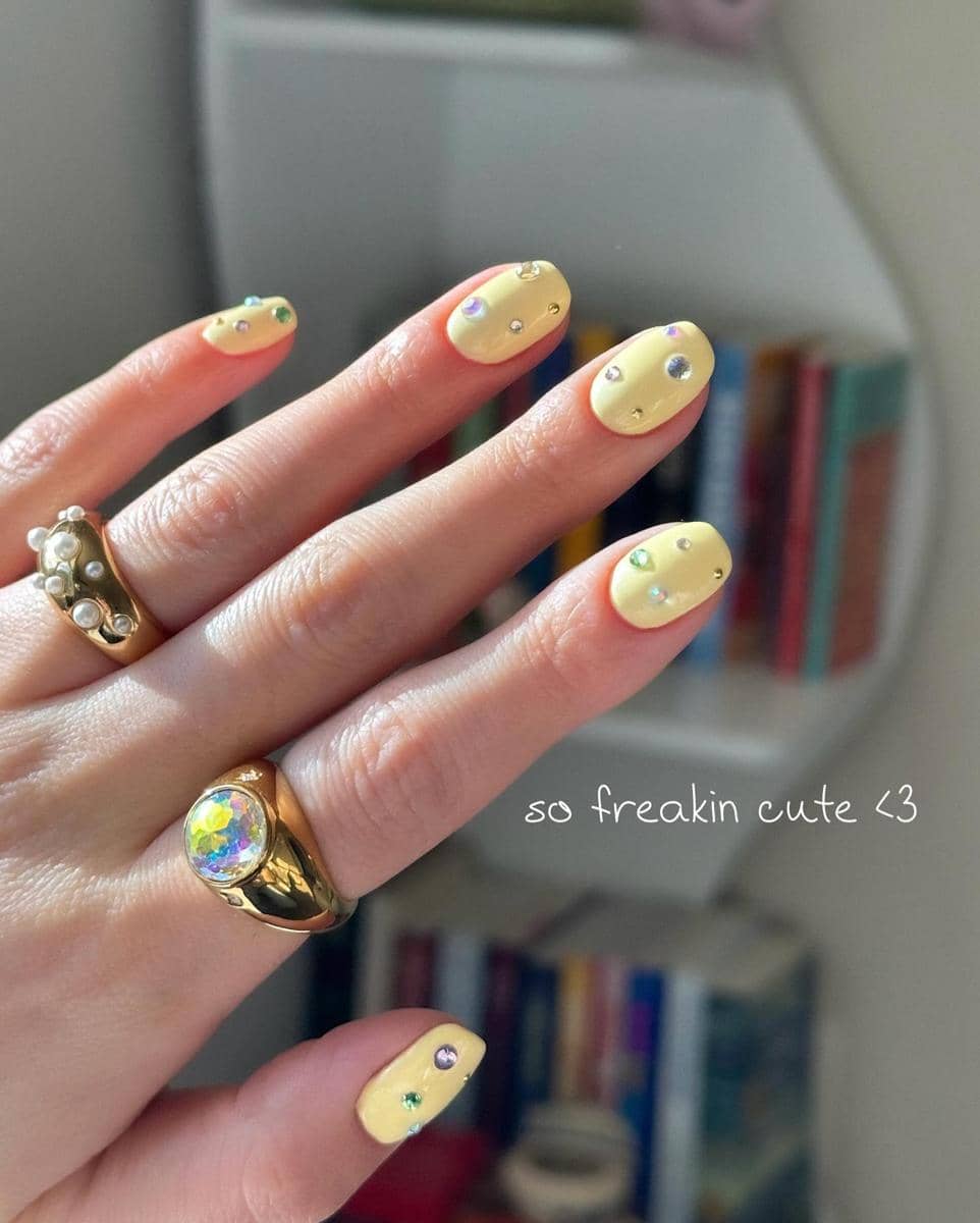 Nail art buttercream 