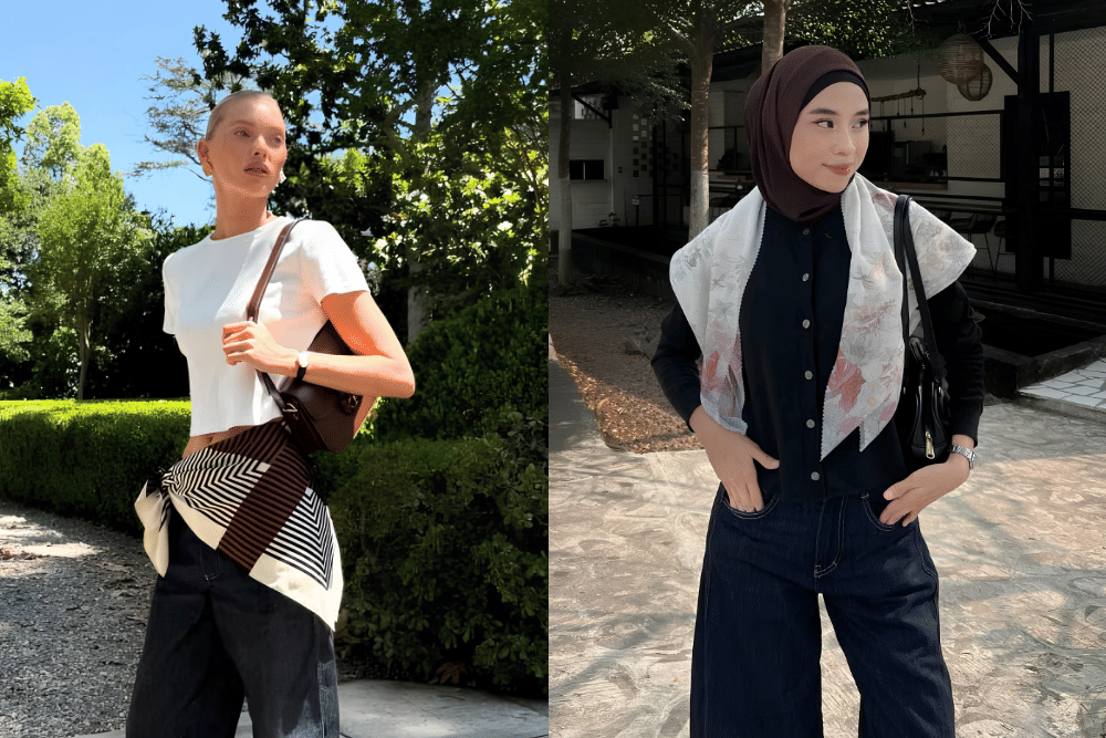 7 Cara Styling Scarf yang Chic untuk Berbagai Gaya