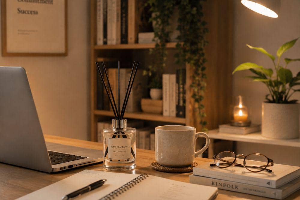 7 Rekomendasi Aroma Diffuser yang Bikin Fokus Kerja dan Produktif