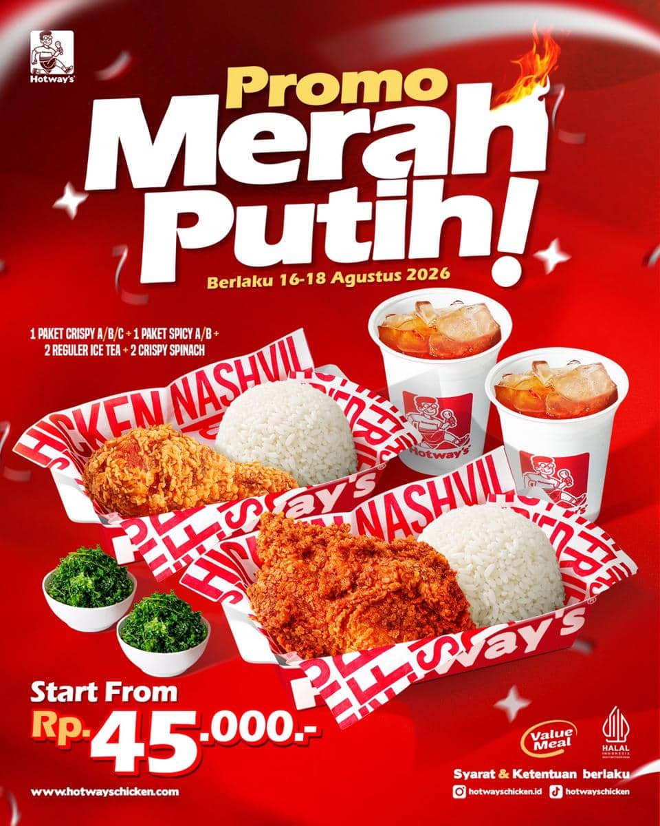 promo makanan dan minuman 17 Agustus 2026 di Jakarta