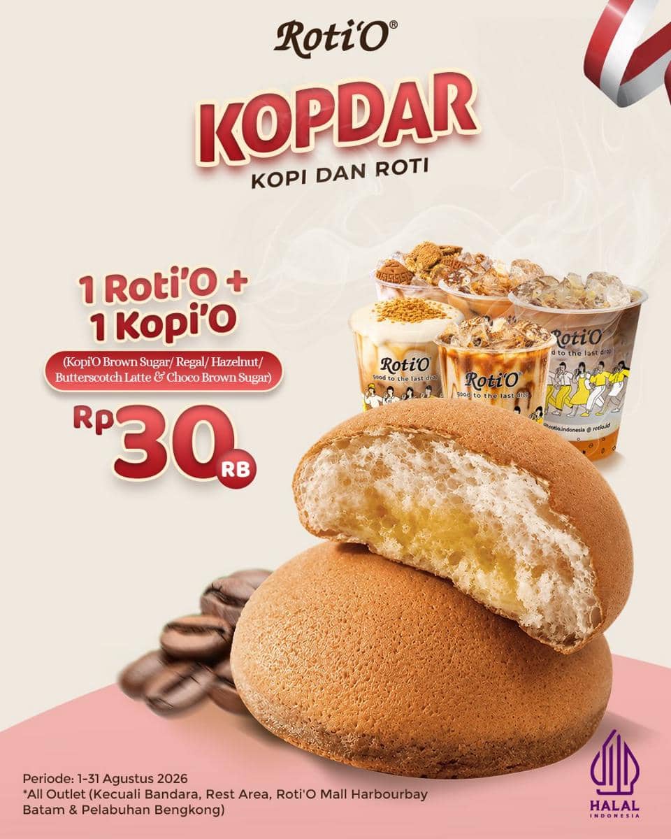 promo makanan dan minuman 17 Agustus 2026 di Jakarta