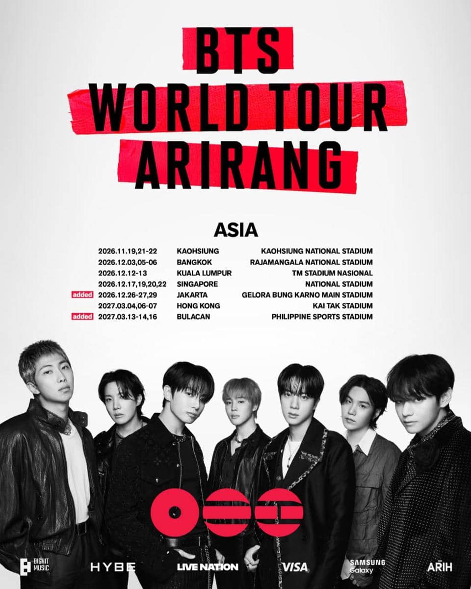 jadwal konser di Indonesia 2026