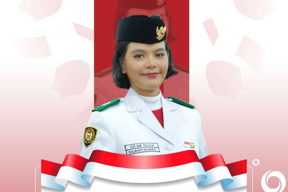 Sosok Paskibraka Upacara HUT Ke-81 RI