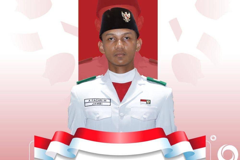 Sosok Paskibraka Upacara HUT Ke-81 RI