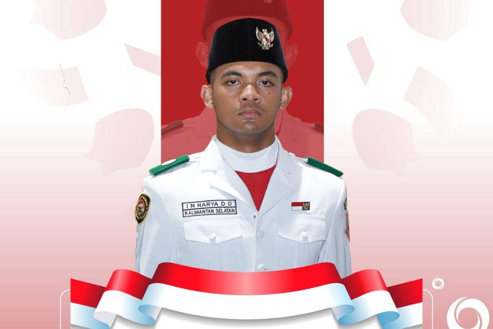 Sosok Paskibraka Upacara HUT Ke-81 RI