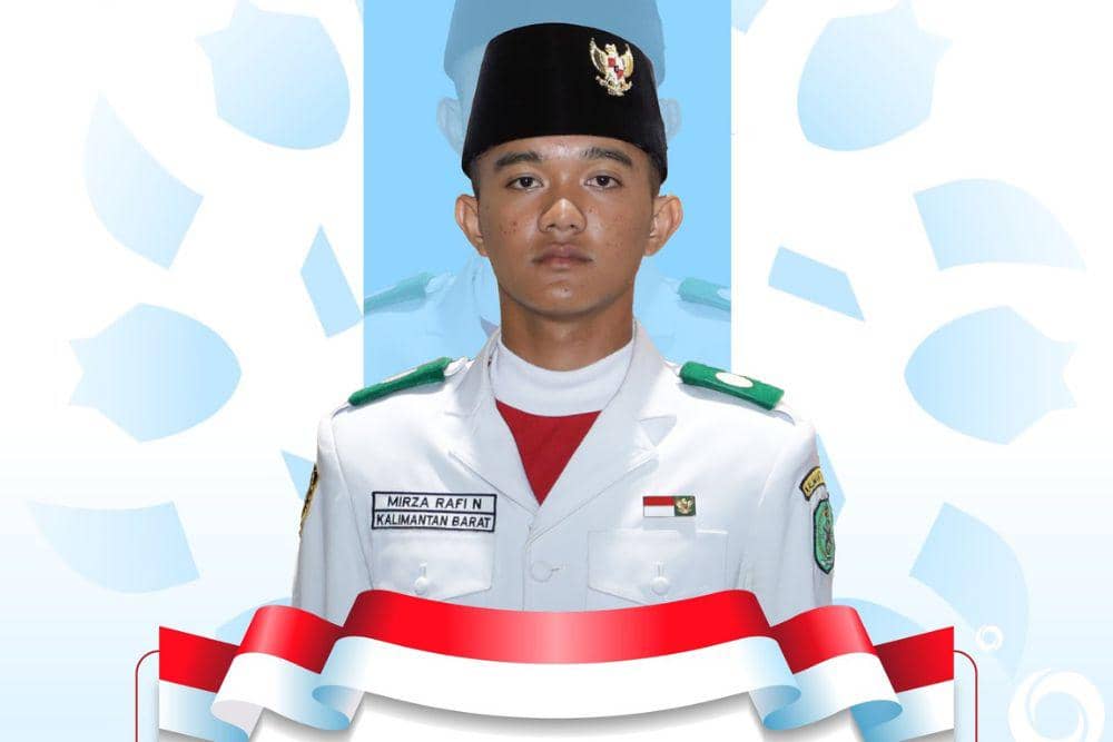 Sosok Paskibraka Upacara HUT Ke-81 RI