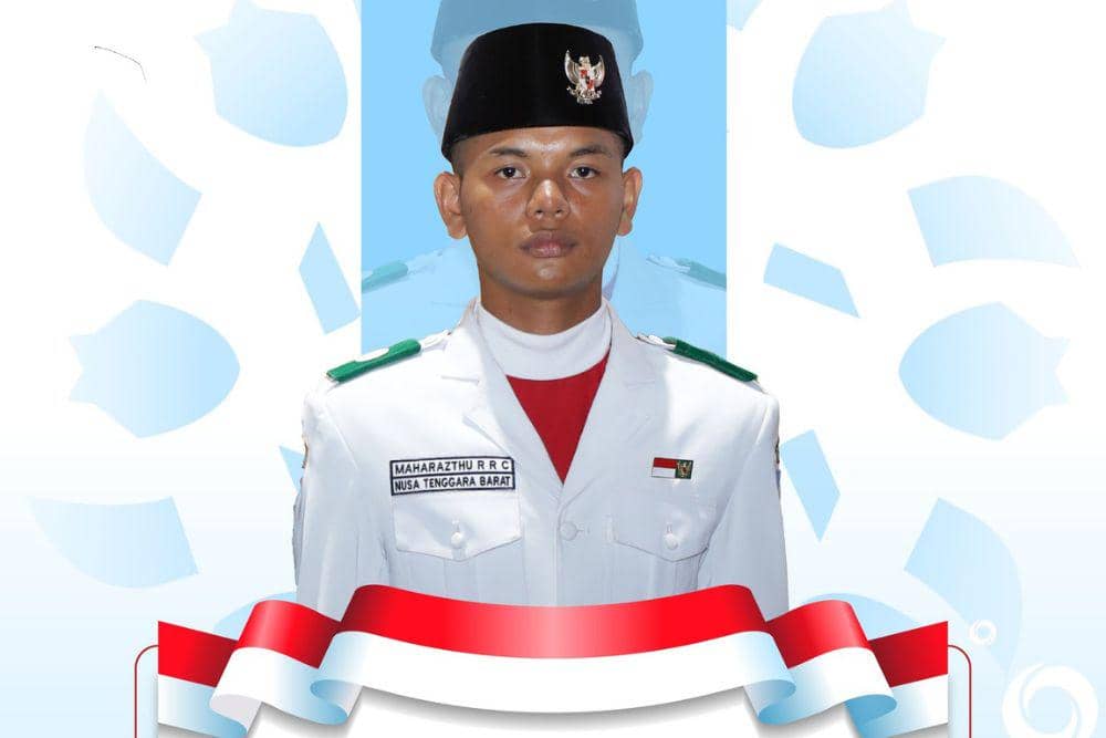 Sosok Paskibraka Upacara HUT Ke-81 RI