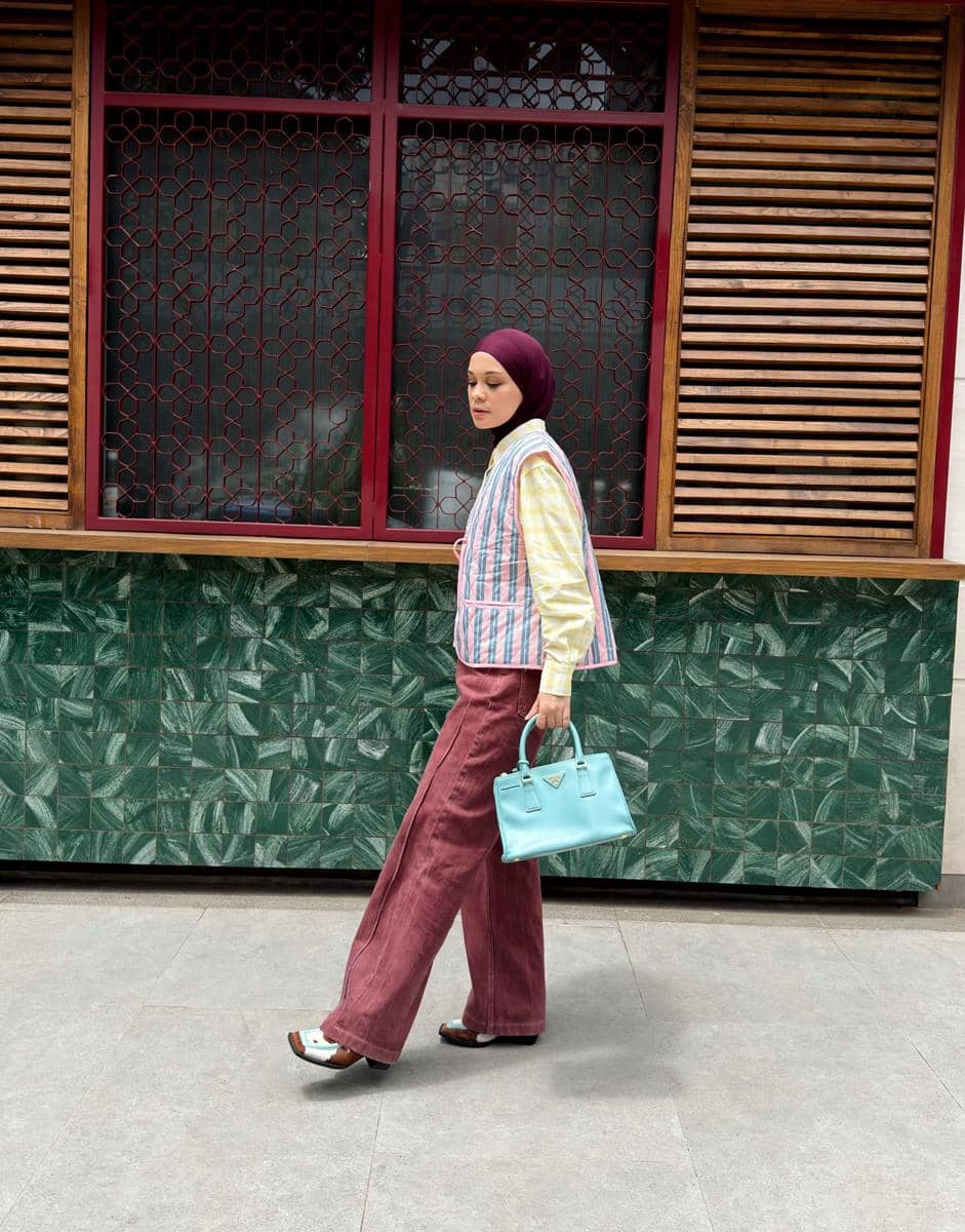 ide colorful outfit wanita