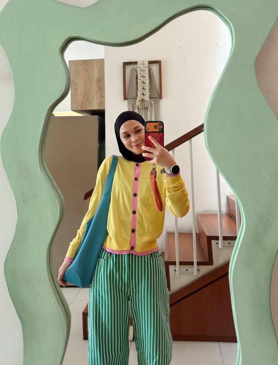 ide colorful outfit wanita