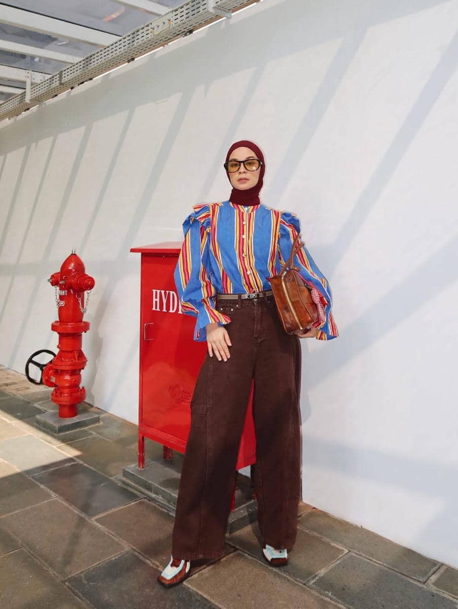 ide colorful outfit wanita
