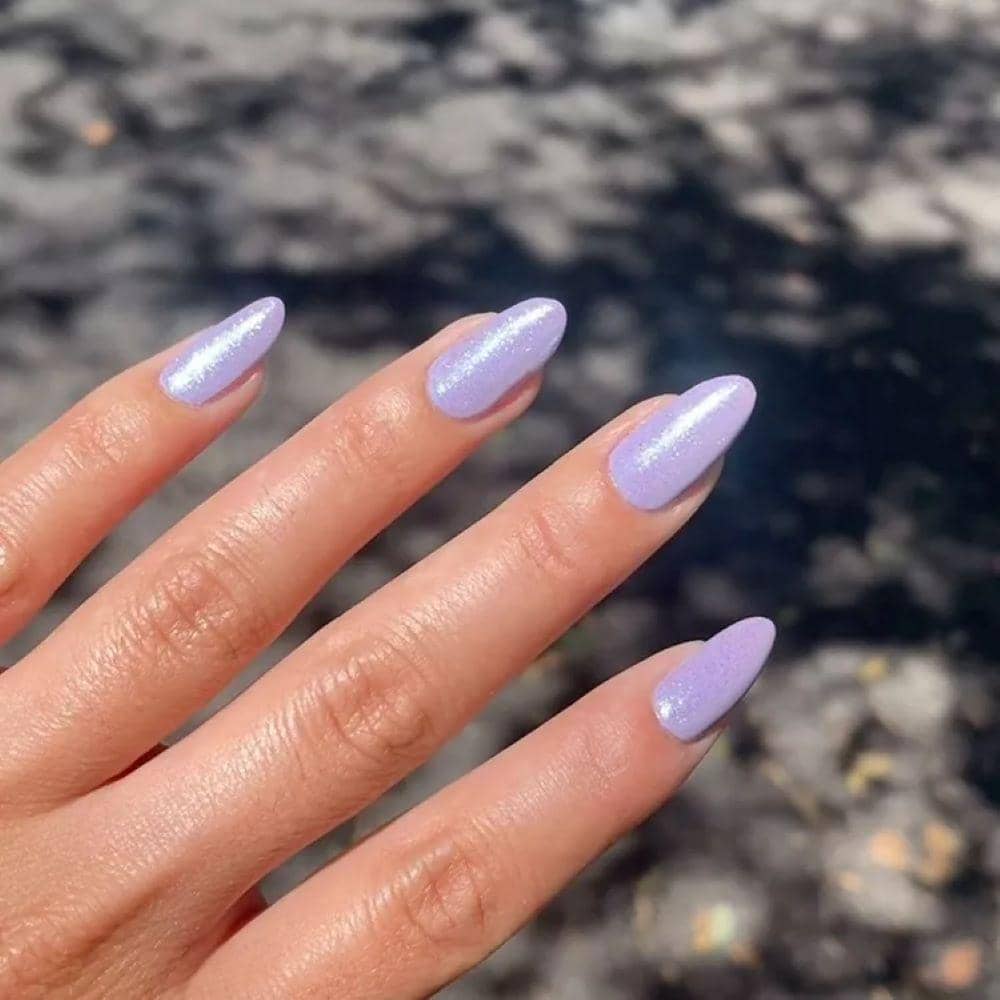 Inspirasi Nail Art Warna Lavender
