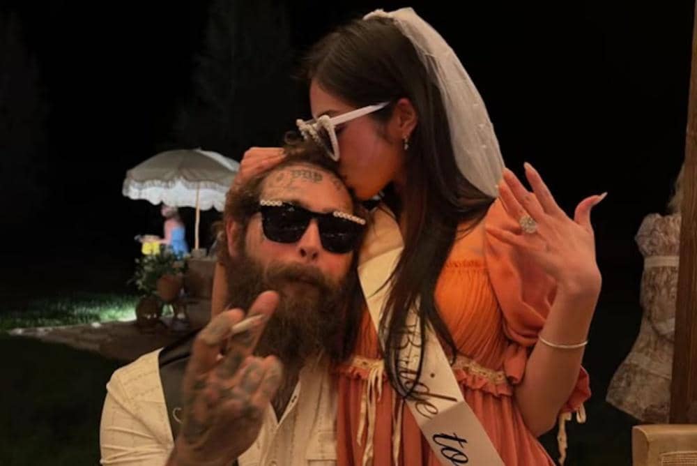 Post Malone dan Christy Lee