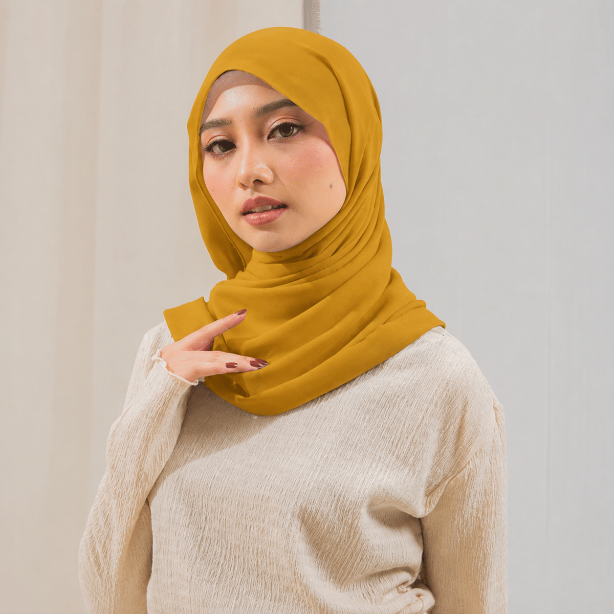 Hijab Mustard 