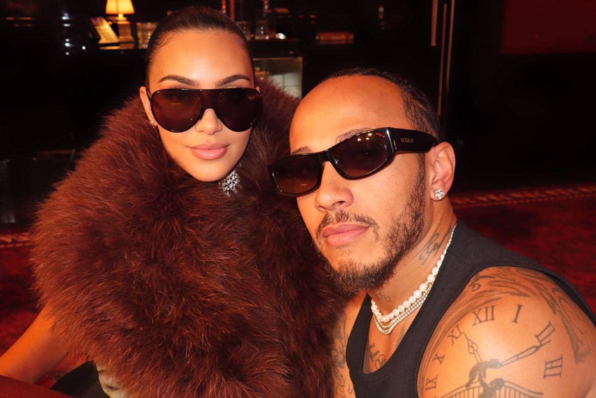 Kim Kardashian dan Lewis Hamilton