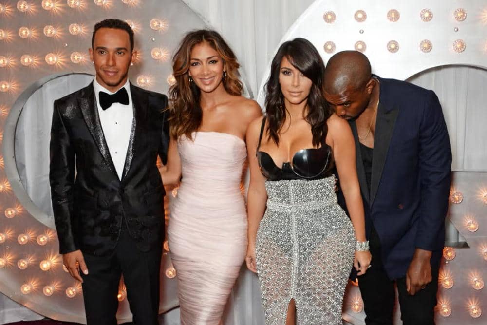 Kim Kardashian dan Lewis Hamilton