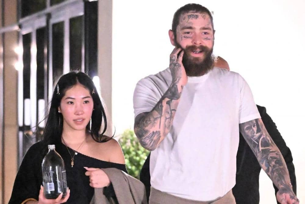 Post Malone dan Christy Lee