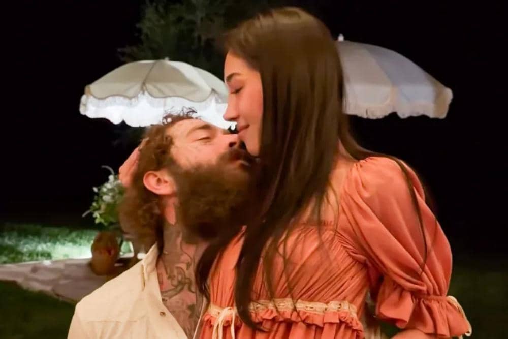 Post Malone dan Christy Lee