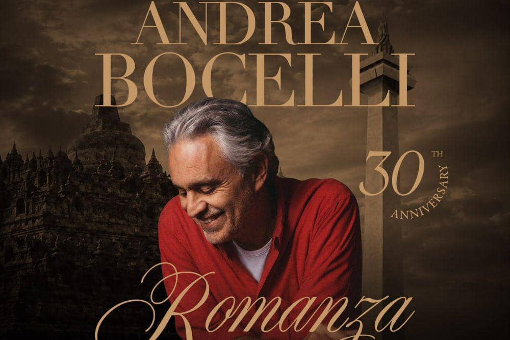 Andrea Bocelli akan Konser di Jakarta dan Borobudur, Ini Jadwalnya!