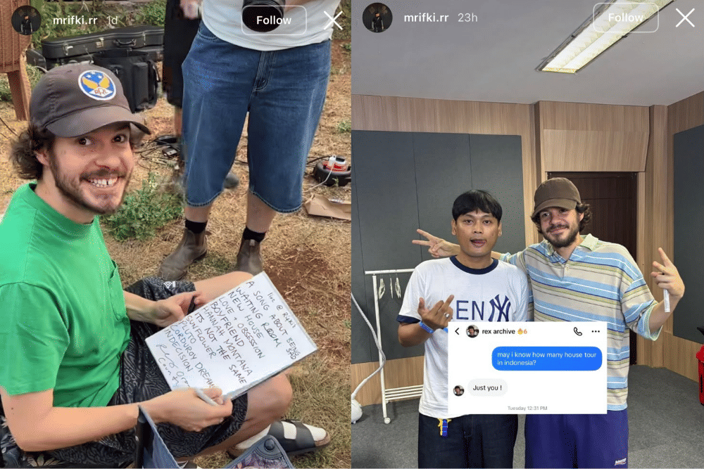 Rex Orange County Gelar Pop-up Concert di Rumah Fans