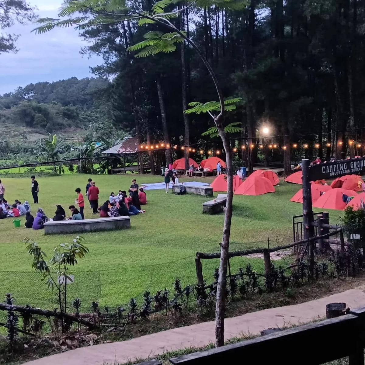 tempat camping di Sentul