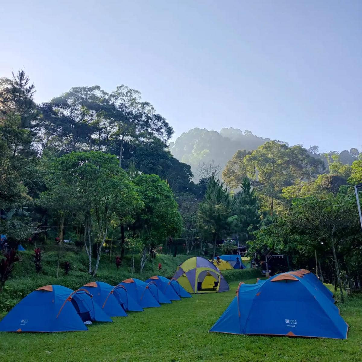 tempat camping di Sentul