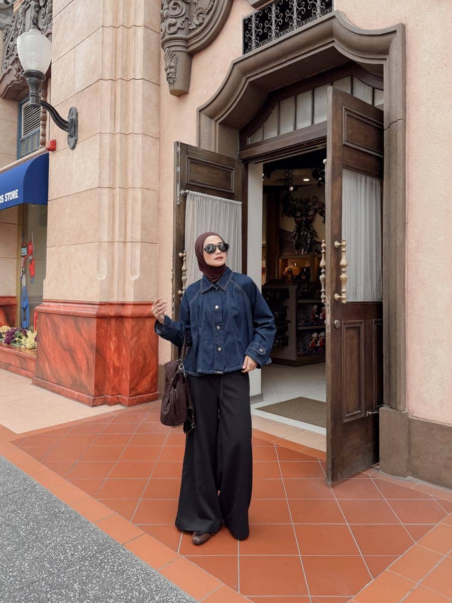 outfit kulot untuk kuliah