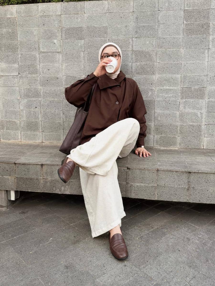 warna cokelat cocok dengan warna apa