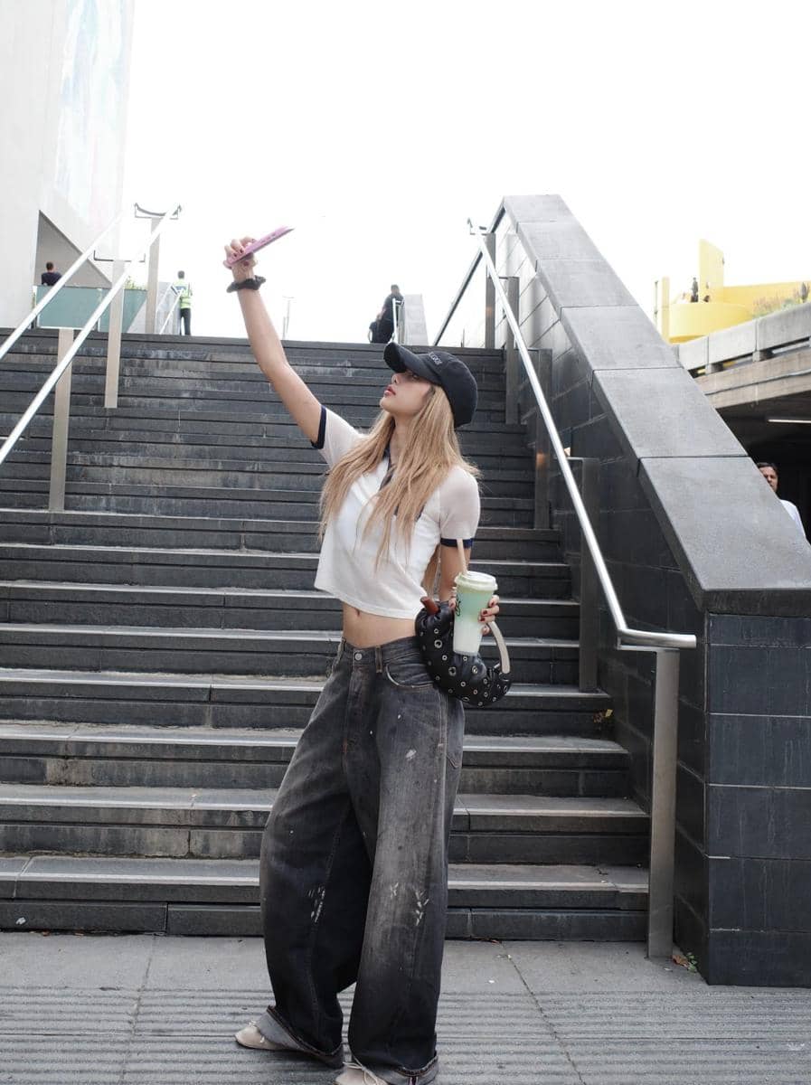 outfit konser pakai crop top