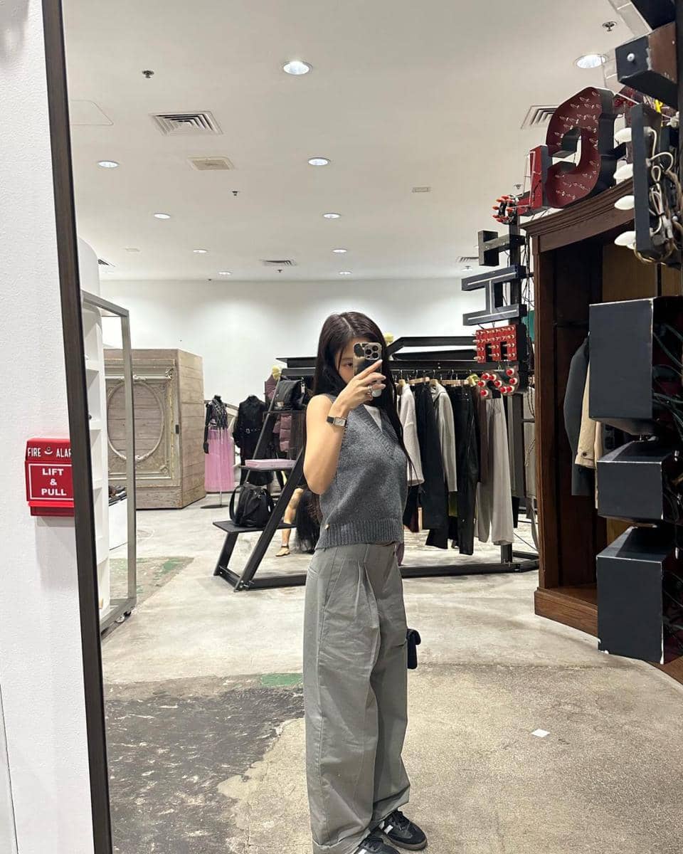 outfit konser pakai crop top