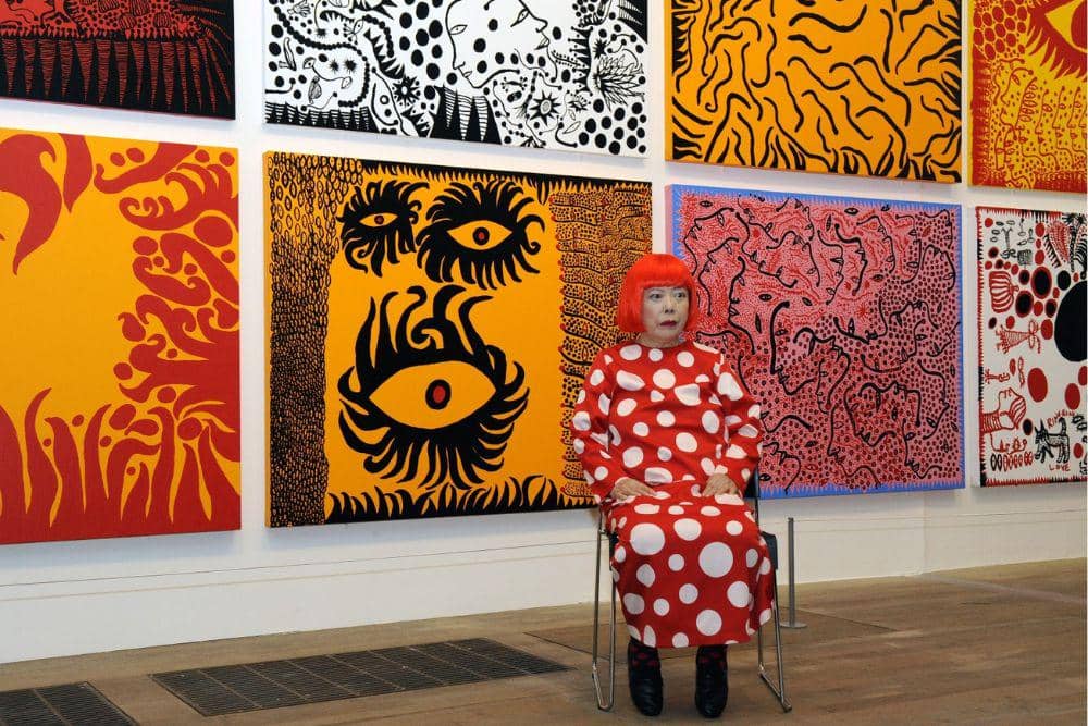 Seniman Yayoi Kusama Meninggal Dunia