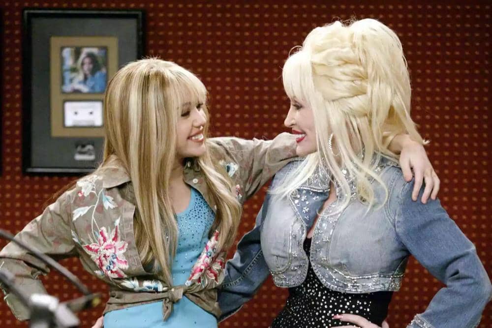 Miley Cyrus dan Dolly Parton