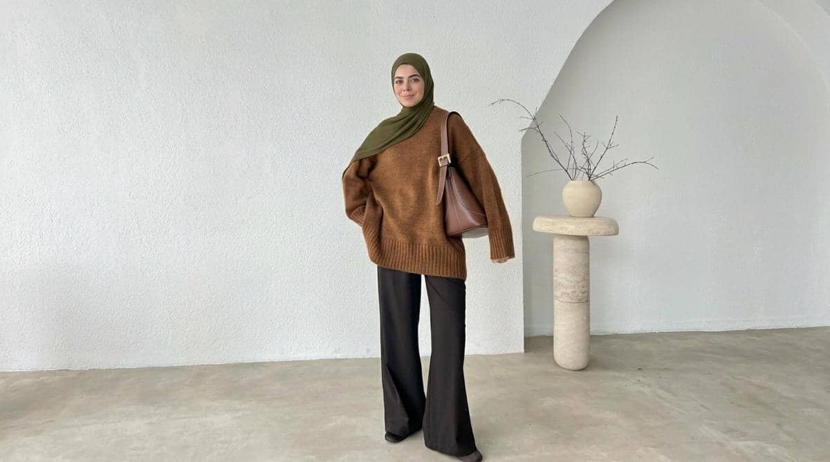 hijab olive cocok dengan baju warna apa