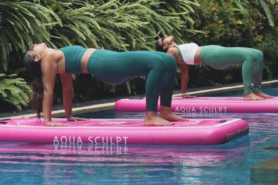 floating yoga