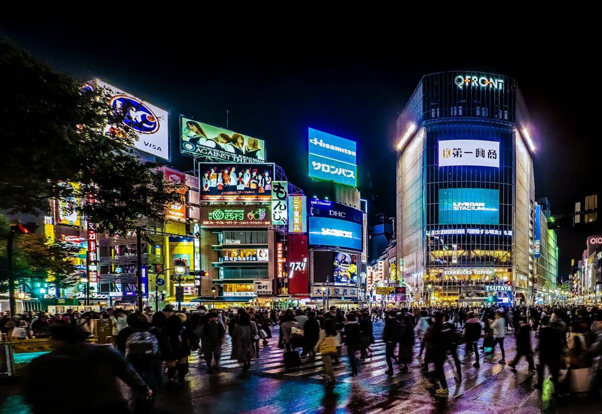 Shibuya Crossing, Jepang