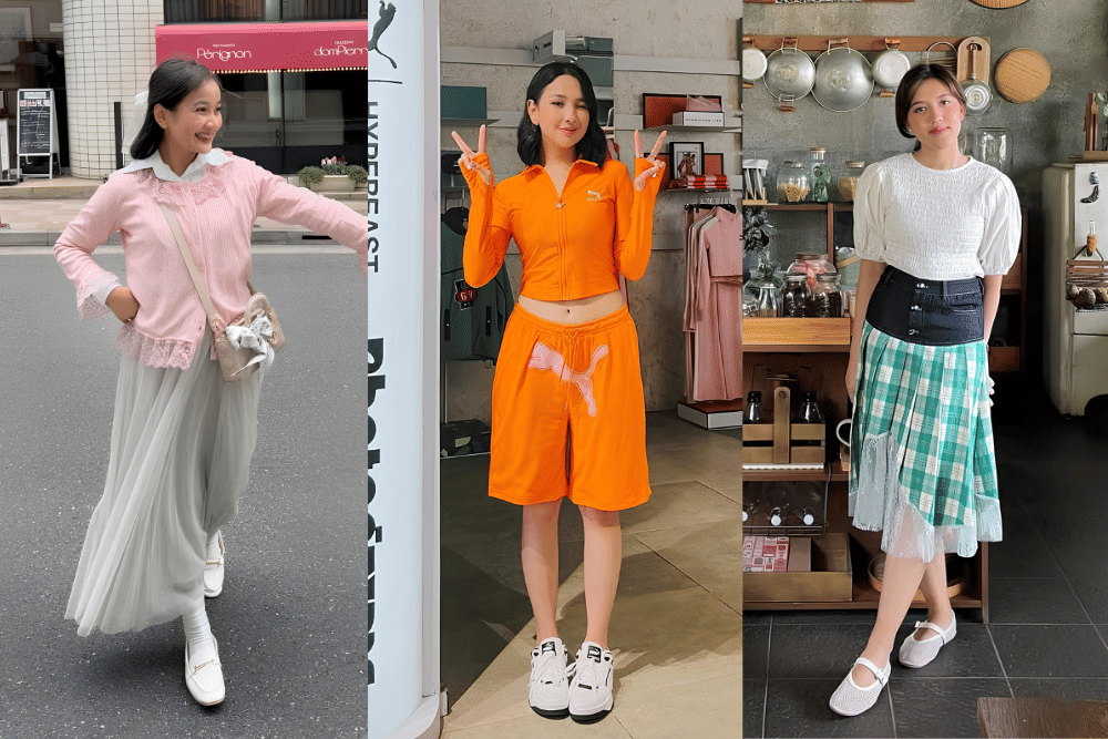7 ide Outfit Sepatu Putih Bergaya Sporty hingga Feminin